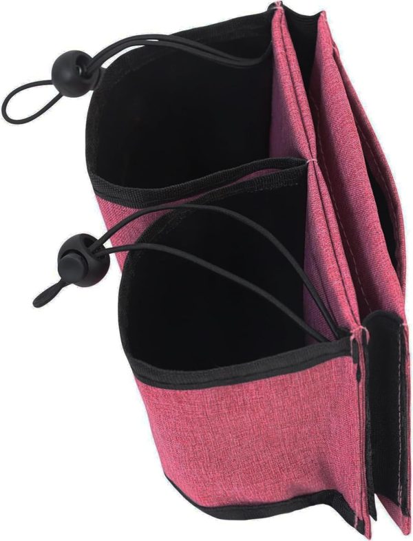 Luggage Cup Holder, Travel Gear, Drink Carrier Hold Two Coffee Mugs, Fits Roll On Suitcase Handles, Travel Accessories, Luggage Cup Holder for Suitcases, Travel Must Haves, Traveling Essentials