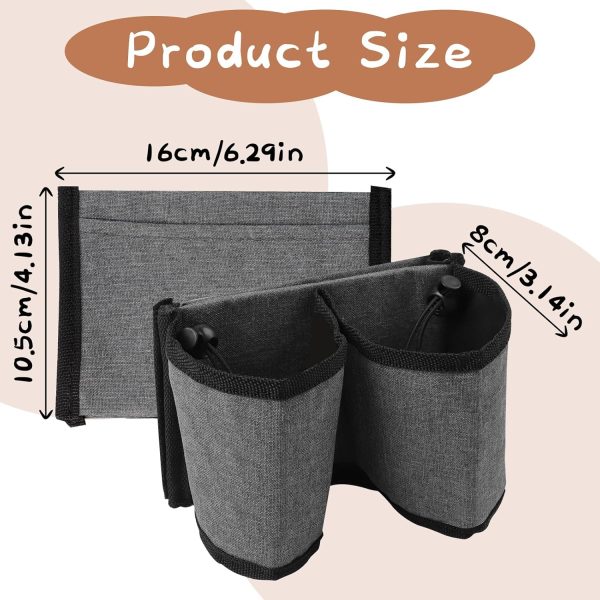 Reusable Drink Carrier 4 Cup - UK Made Drink Caddy Portable Mug Carrier - Sturdy RV Cup Organizer and Travel Coffee Tray - Spill Resistant - Perfect for Camping - Image 2